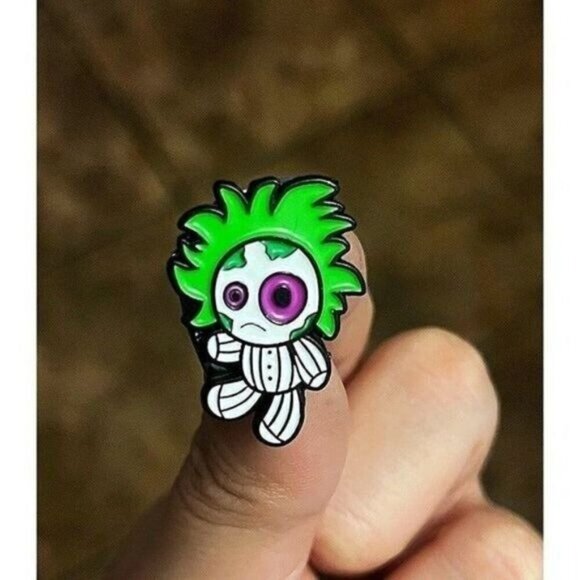 3/20 BeetleJuice Enamel Pin - Picture 1 of 1